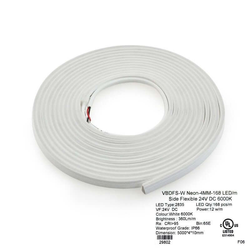 5M LED Neon Light Strip - Cool White 6000K