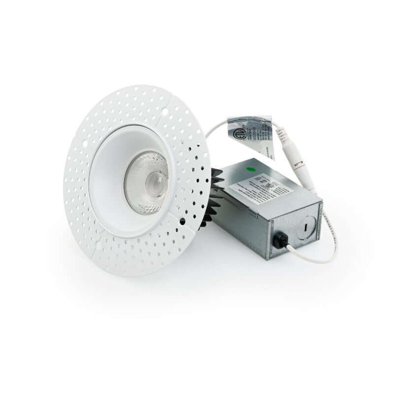 Dimmable 4" Round Trimless LED Downlight - 15W