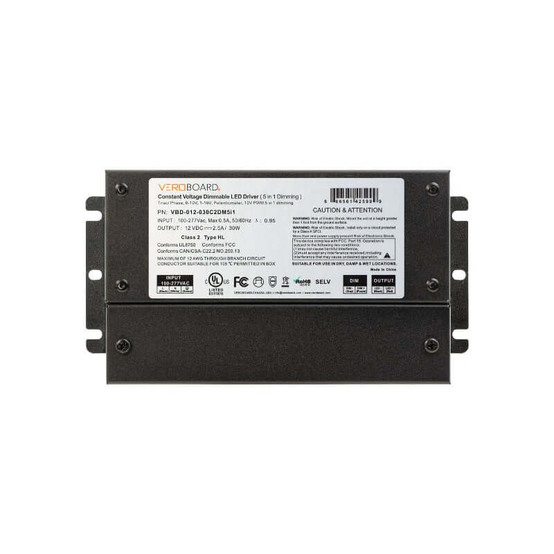 666561425999 - VBD-012-030C2DM5i1 5in1 LED Driver 12V 30W