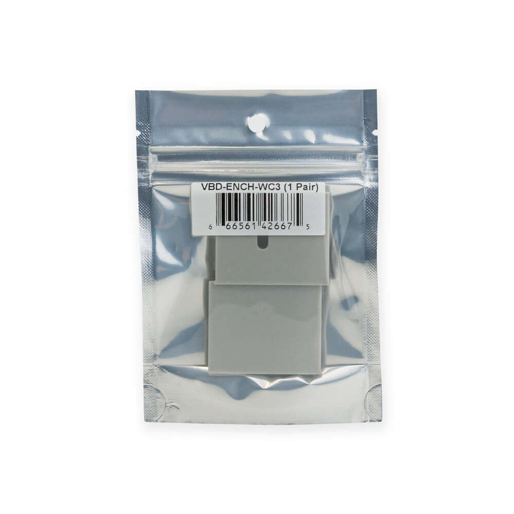 LED Channel Endcaps VBD-ENCH-WC3 - Pack of 2