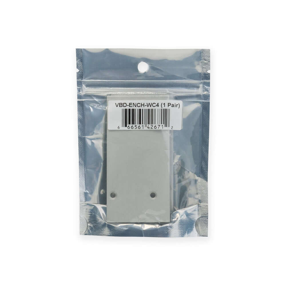 LED Channel Endcaps VBD-ENCH-WC4 - Pack of 2