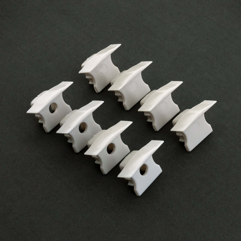 LED Channel Endcaps VBD-ENCH-RF1 - Pack of 8