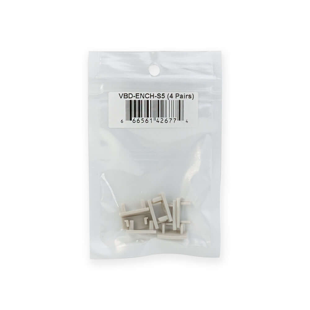LED Channel Endcaps VBD-ENCH-S5 - Pack of 8