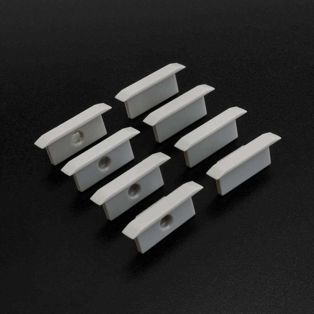 LED Channel Endcaps VBD-ENCH-RF2 - Pack of 8