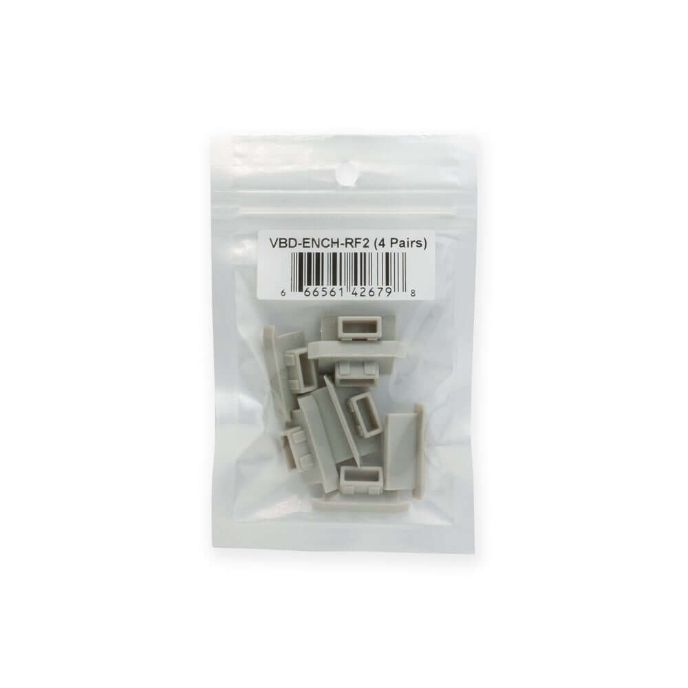 LED Channel Endcaps VBD-ENCH-RF2 - Pack of 8