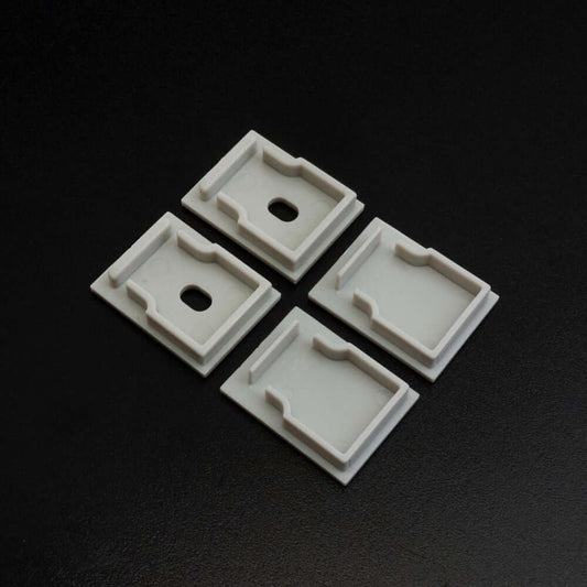 LED Channel Endcaps VBD-ENCH-RF3 - Pack of 4