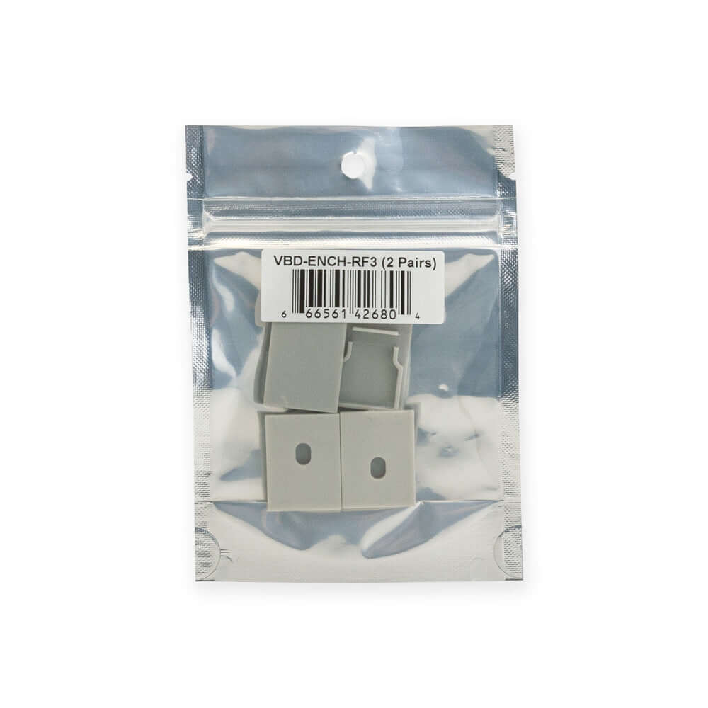 LED Channel Endcaps VBD-ENCH-RF3 - Pack of 4