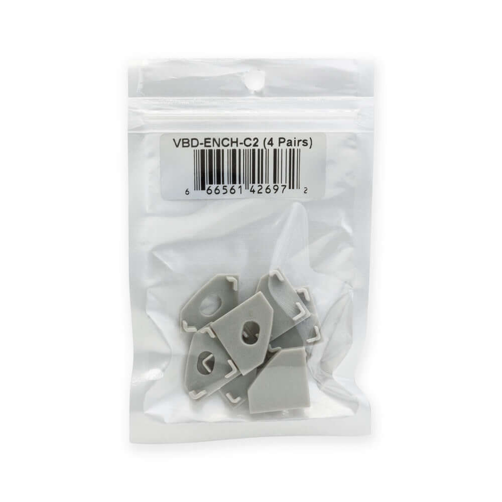666561426972 - LED Channel Endcaps VBD-ENCH-C2 - Pack of 8