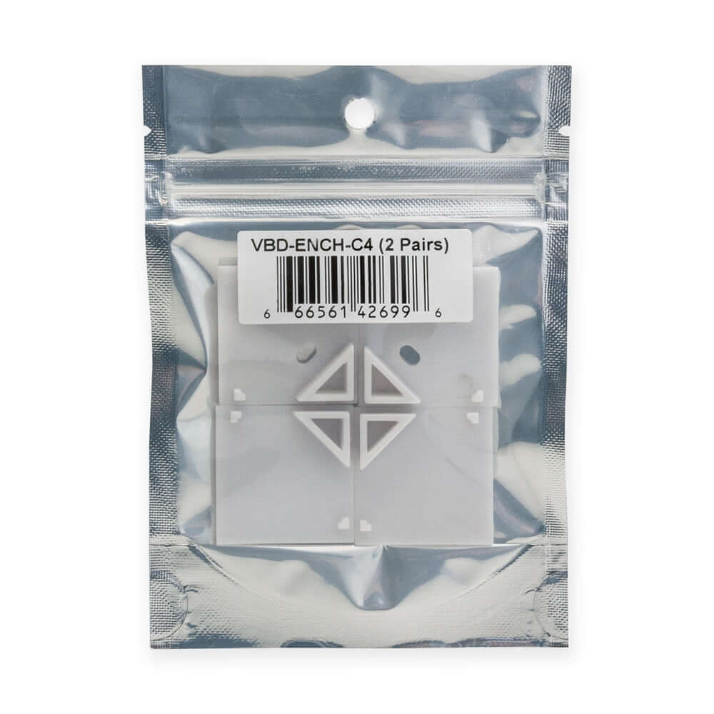 LED Channel Endcaps VBD-ENCH-C4 - Pack of 4