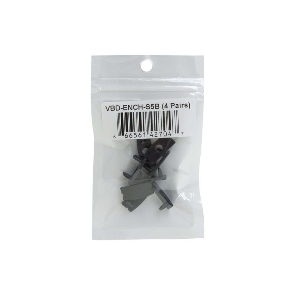 LED Channel Endcaps VBD-ENCH-S5B - Pack of 8