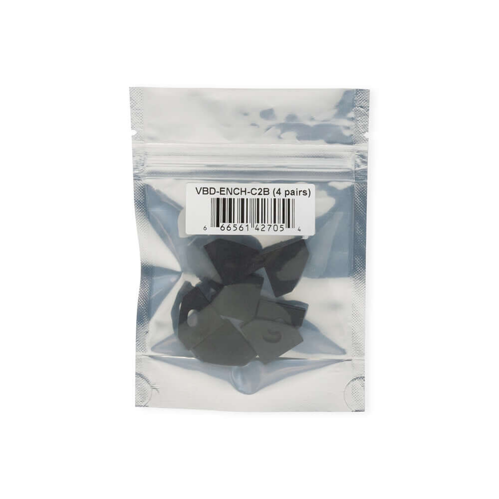 LED Channel Endcaps VBD-ENCH-C2B - Pack of 8