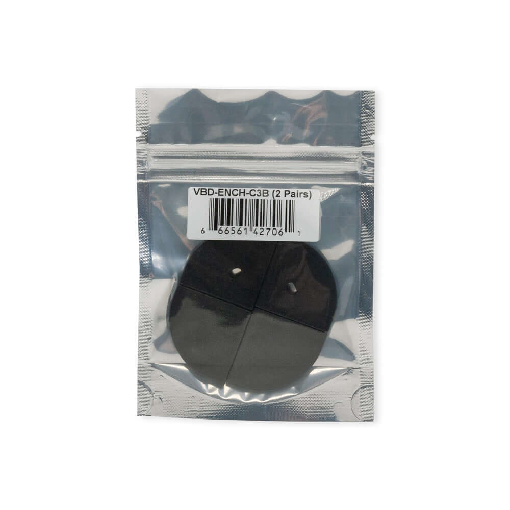 LED Channel Endcaps VBD-ENCH-C3B - Pack of 4