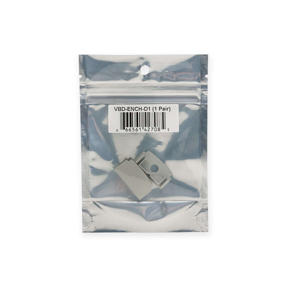 LED Channel Endcaps VBD-ENCH-D1 - Pack of 2