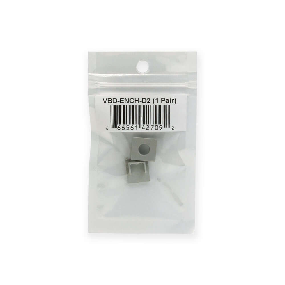 LED Channel Endcaps VBD-ENCH-D2 - Pack of 2