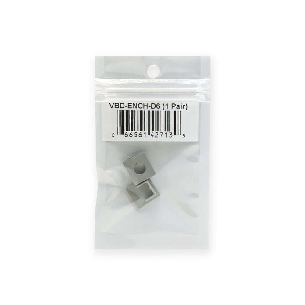 LED Channel Endcaps VBD-ENCH-D6 | Pack of 2