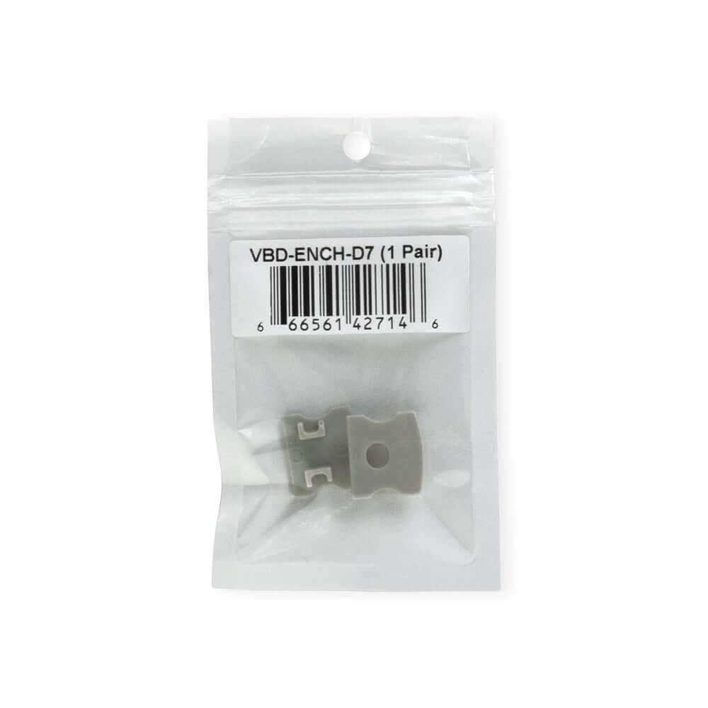 LED Channel Endcaps VBD-ENCH-D7 - Pack of 2