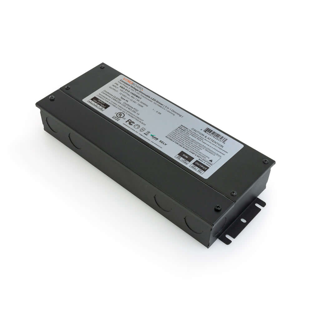 5in1 LED Driver 12V 150W - Dimmable Triac/0-10V