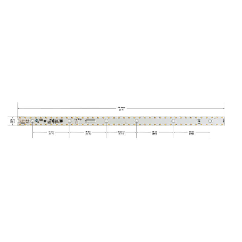 22inch Slim LED Module SLM 22-018W-930-120-S3-Z1B, 120V 18W 3000K(Warm White) - GekPower