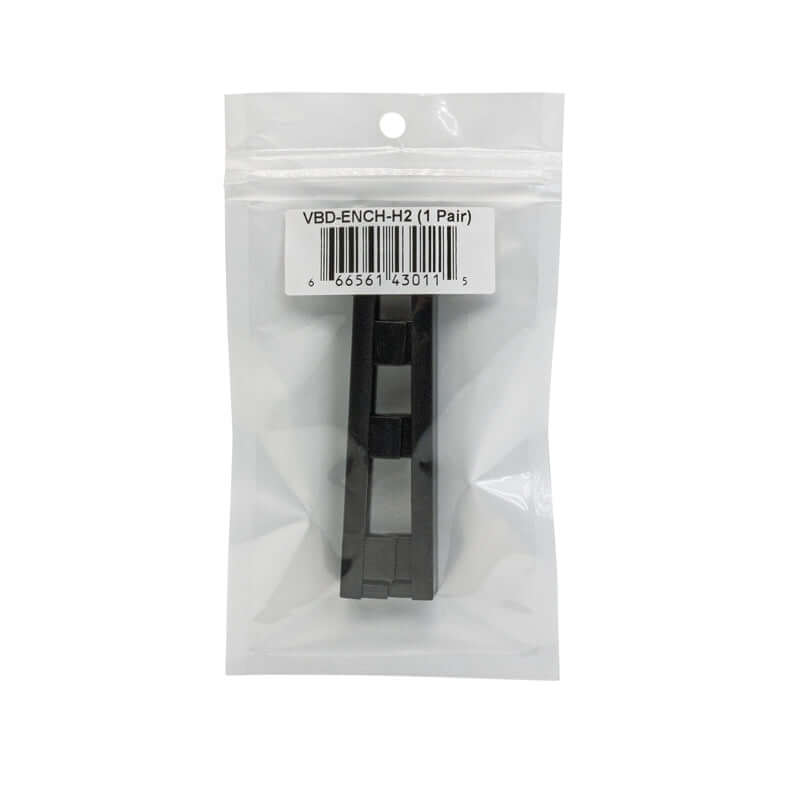 VBD-ENCH-H2 LED Channel Endcaps - Pack of 2