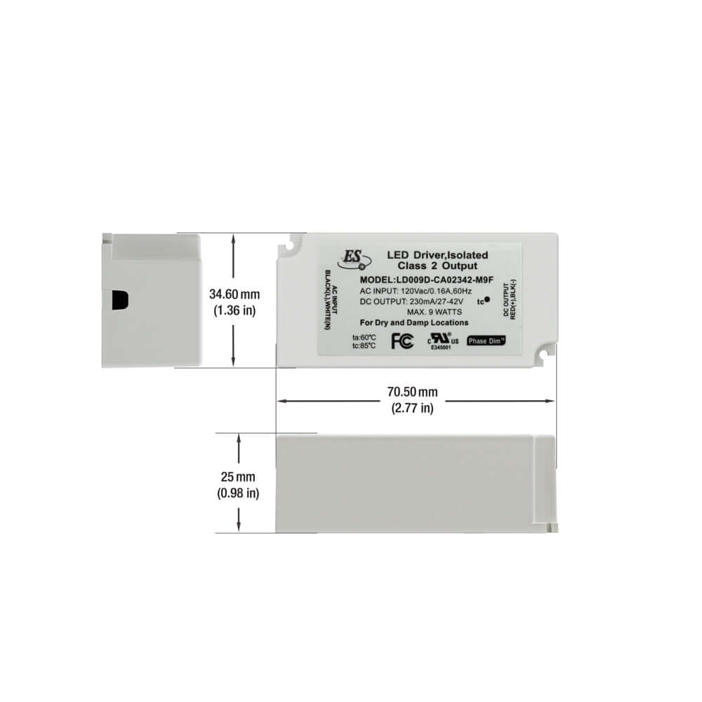 ES LD009D-CA02342-M9F Constant Current LED Driver