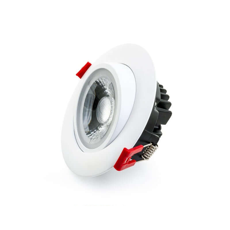 4" Round Recessed Gimbal Downlight - 12W 5CCT