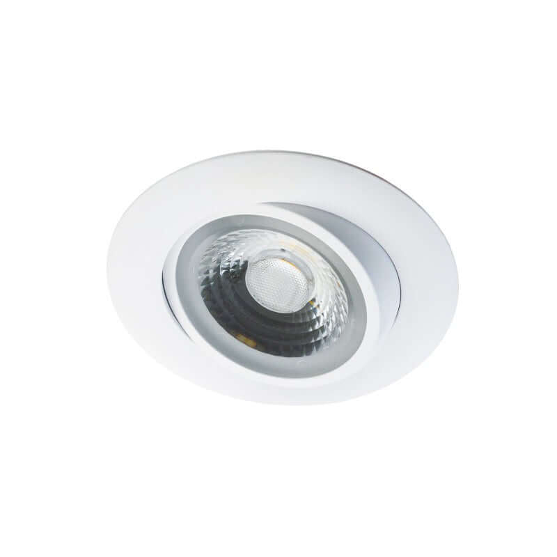 4" Round Recessed Gimbal Downlight - 12W 5CCT