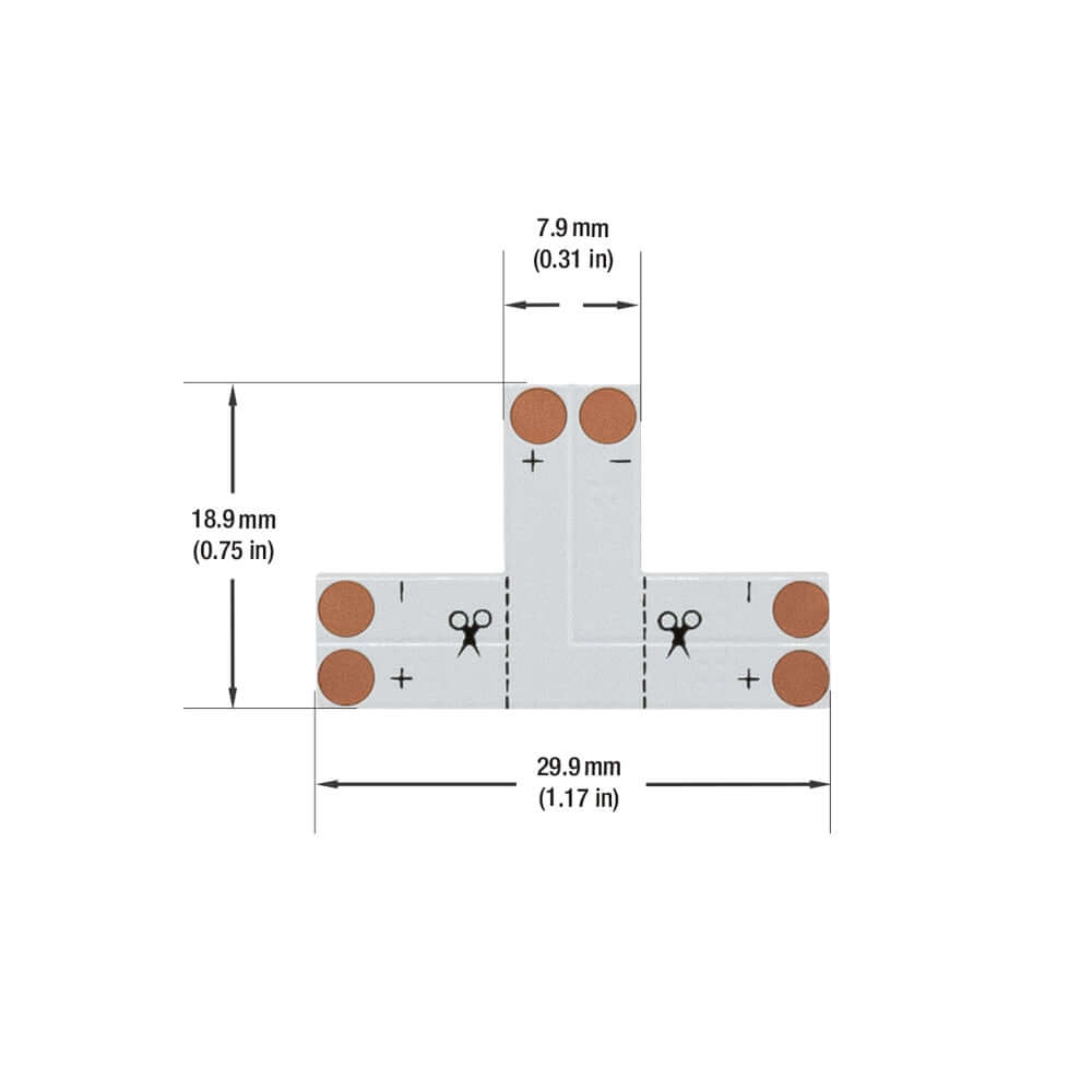 VBD-FPC8-T2A PCB 3 Way Connector (Pack of 3)
