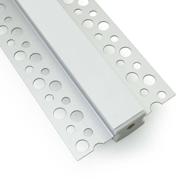 Deep Recessed LED Channel for Strips - 2M Aluminum