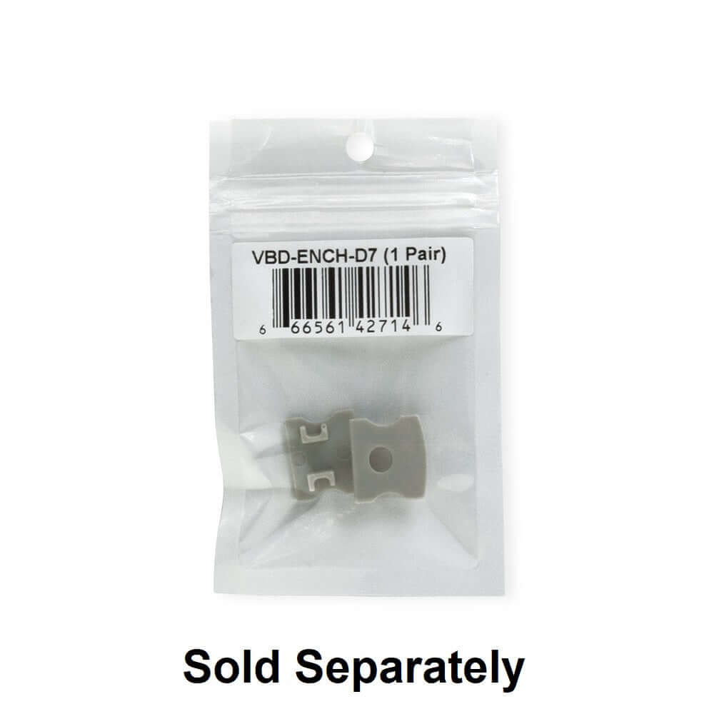 Deep Recessed LED Channel for Strips - 2M Aluminum