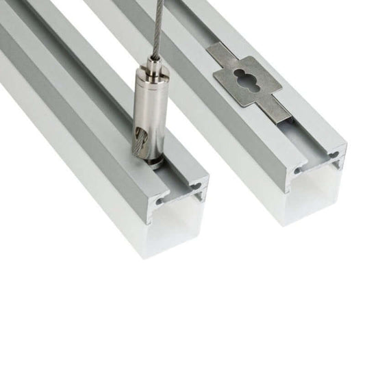Linear Aluminum LED Channel for Strips - 2M VBD-CH-RF3-2