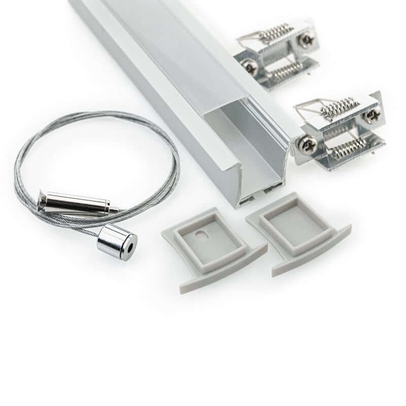 666561434076 - Linear Aluminum LED Channel 2M for LED Strips VBD-CH-RF4-2