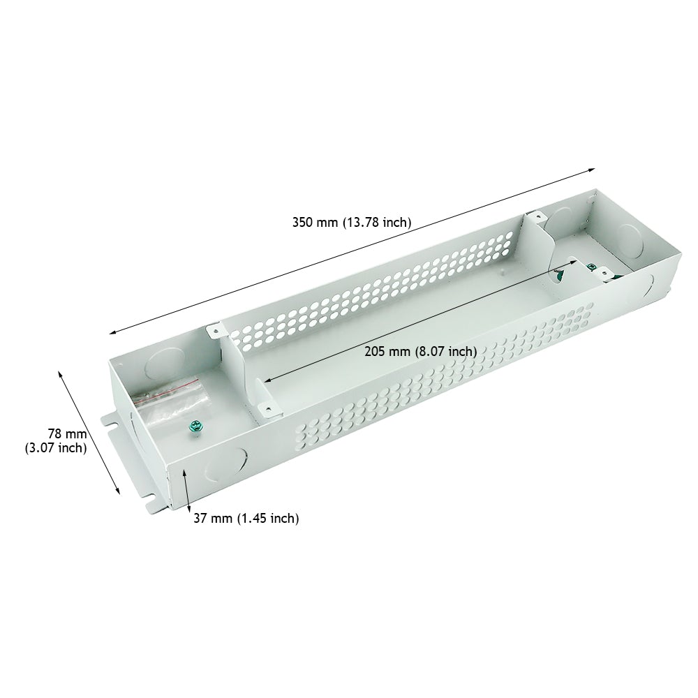 Waterproof Box to House LED Drivers or Transformers with Stuffing