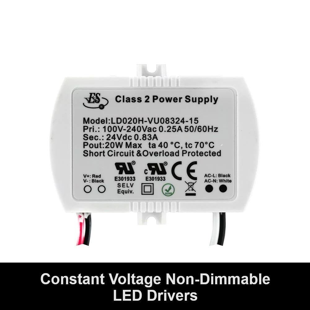 Constant Voltage (CV) Non-Dimmable drivers - GekPower