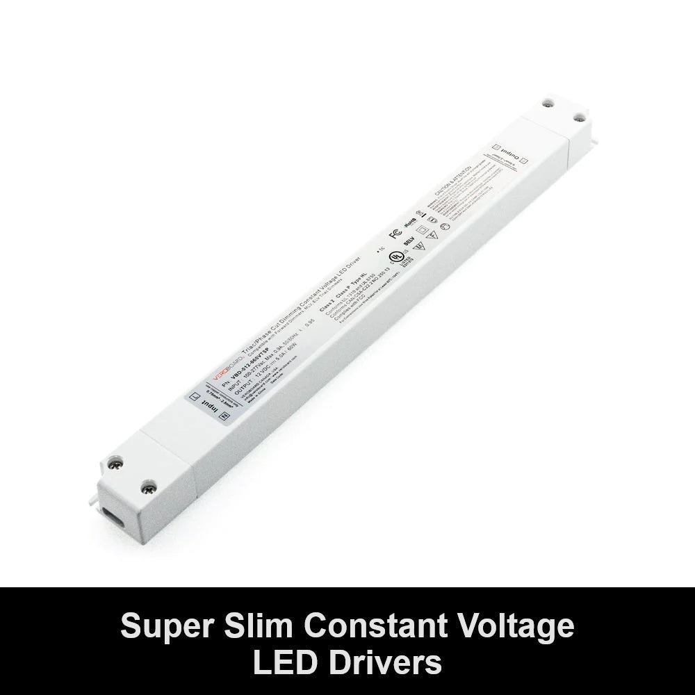 Super Slim Constant Voltage LED Drivers