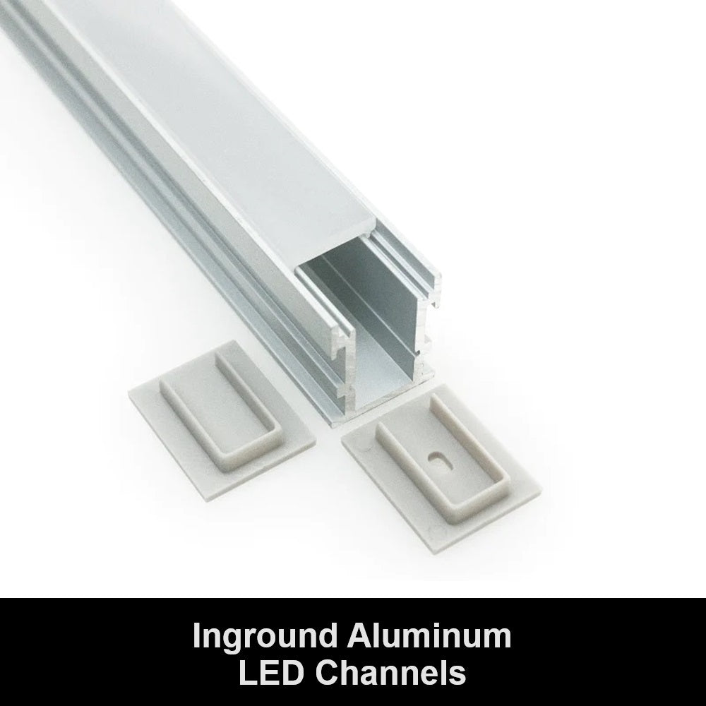 Inground Aluminum LED Channels