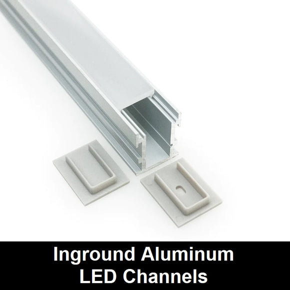 Inground Aluminum LED Channels