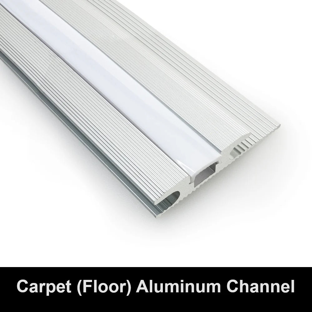 Carpet (Floor) Aluminum LED Channels