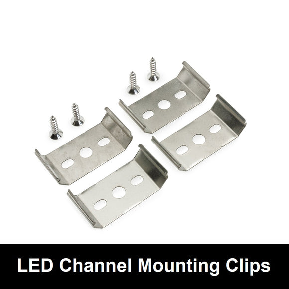 LED Channel Mounting Clips