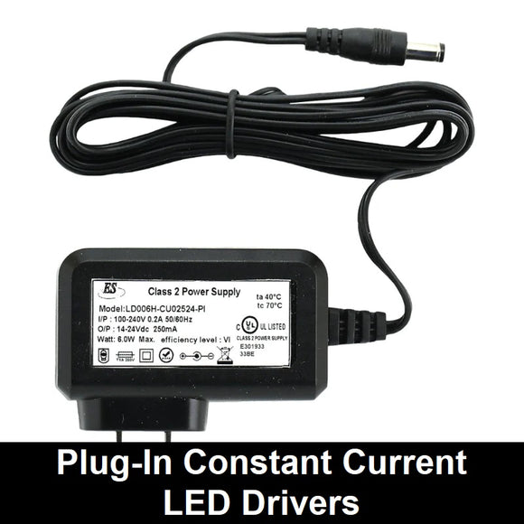 Plug-In Constant Current LED Drivers