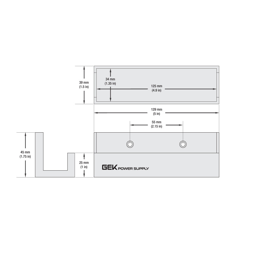 PL-60W-H 60W Plug-in Driver Holders for Wall Mount or Table, gekpower