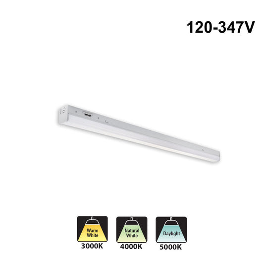 Votatec CCT & Power Selectable Linear Strip Fixture RDS-TCS90-8FT347-CCT, 60W/70W/80W/90W 120-347V CCT(3K,4K,5K)