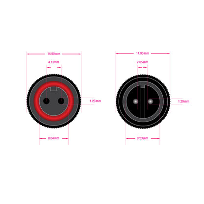 Wall Washer Connecting Cable, B61B1234-Female 50cm(1.6ft)