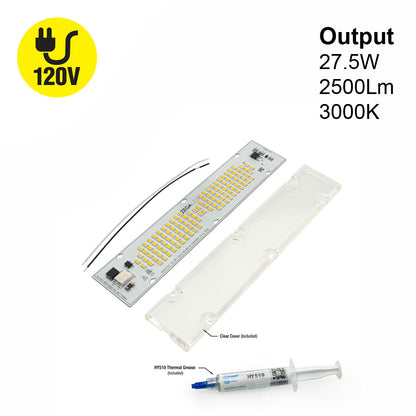 8 inch Linear LED Module LHO 04-2500-830-120-S3,120V 2500lm 3000K(Warm White), gekpower