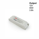 Mean Well PLC-45-12 Non-Dimmable LED Driver, 12V 3.8A 45W - GekPower