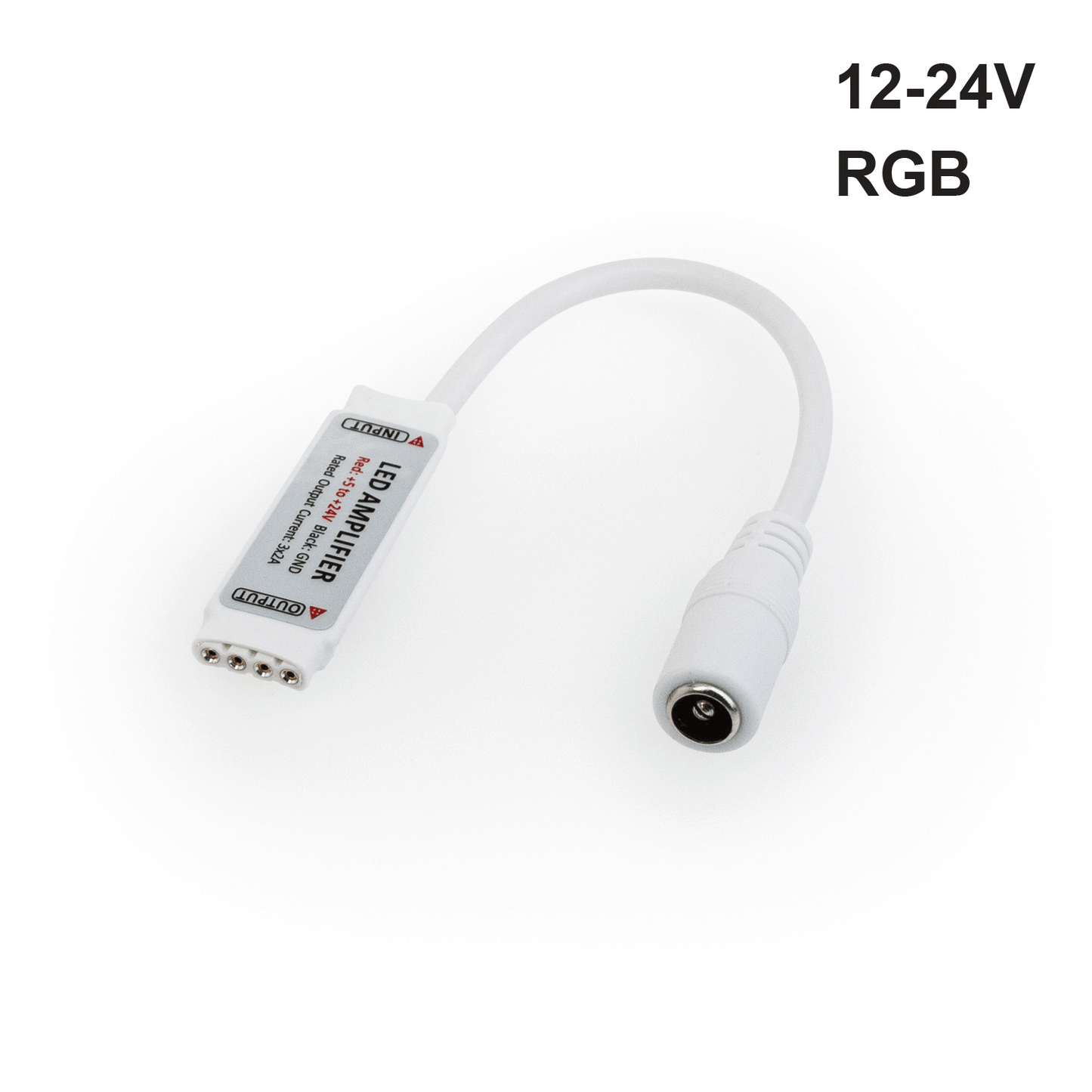 RGB Amplifier 12-24V 2A per Color, GEkpower