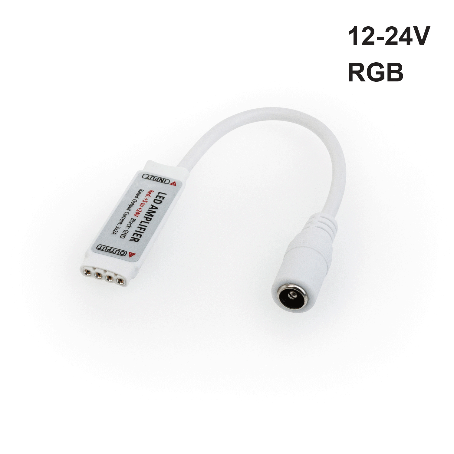 RGB Amplifier 12-24V 2A per Color, GEkpower