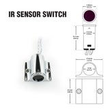 Single Head Door Trigger (IR) Sensor Switch Type 2
