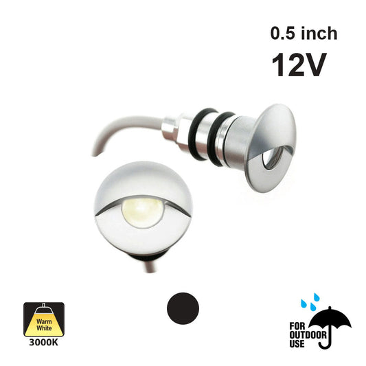 C1024WW Recessed Step Light/ Pathway Light/ Deck Light Eyelid Light,