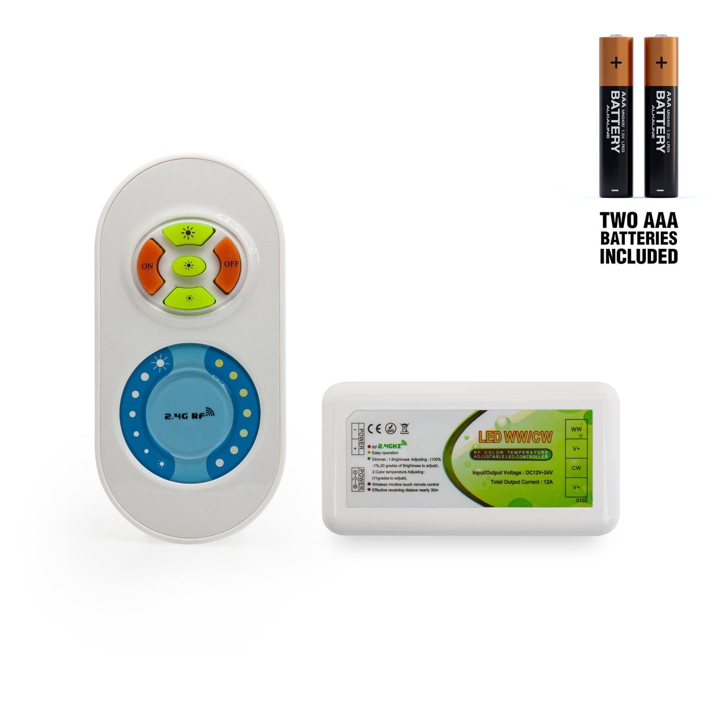 Touch Screen Color Temperature Adjustable LED Controller