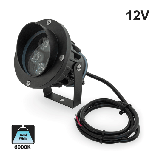 LED Landscaping Light 5 x 1W Spot Light, 6000K(Cool White)- gekpower